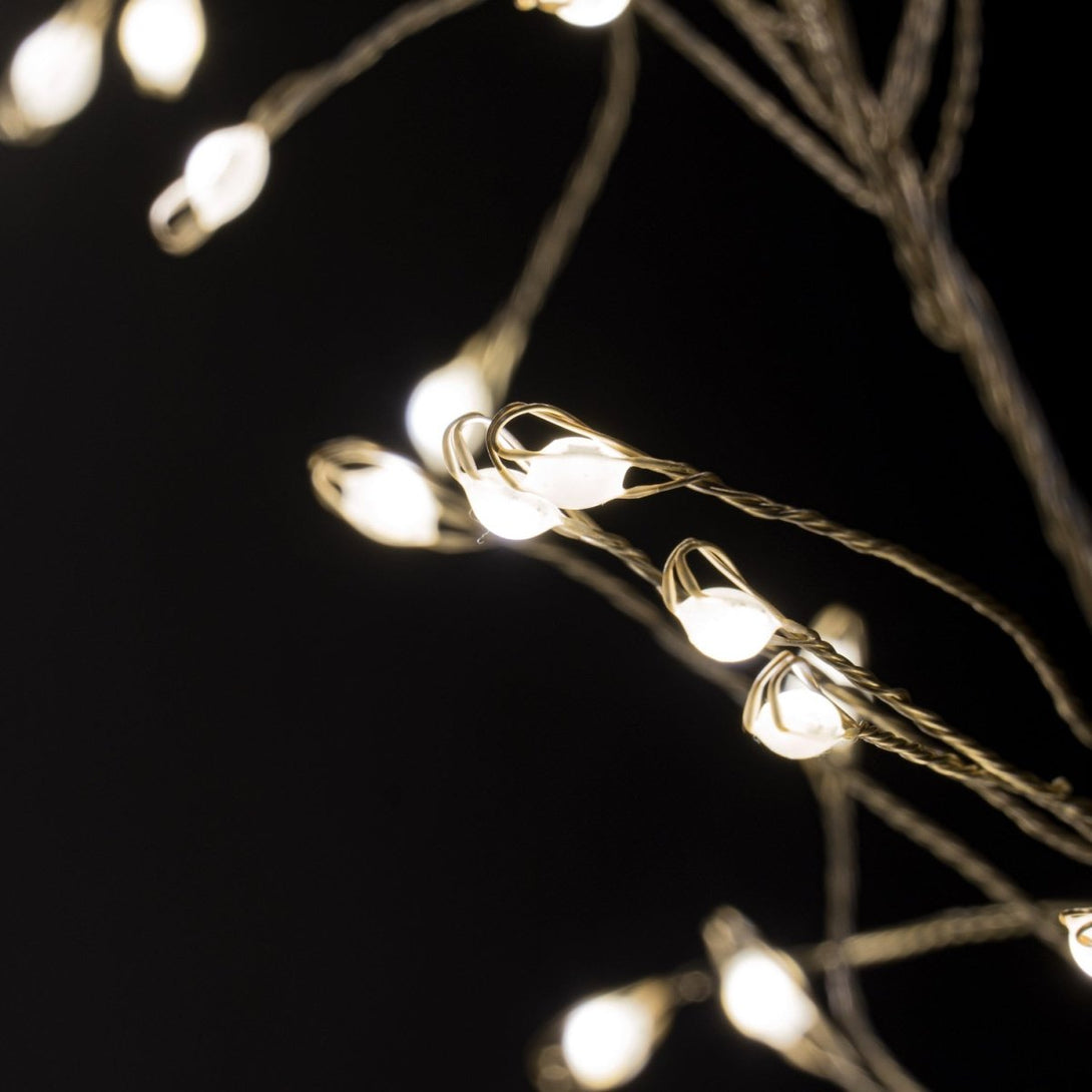 2.75m\9ft Plug - In LED 8 Sequence Warm White Cluster String - Bench Store - Bench Store