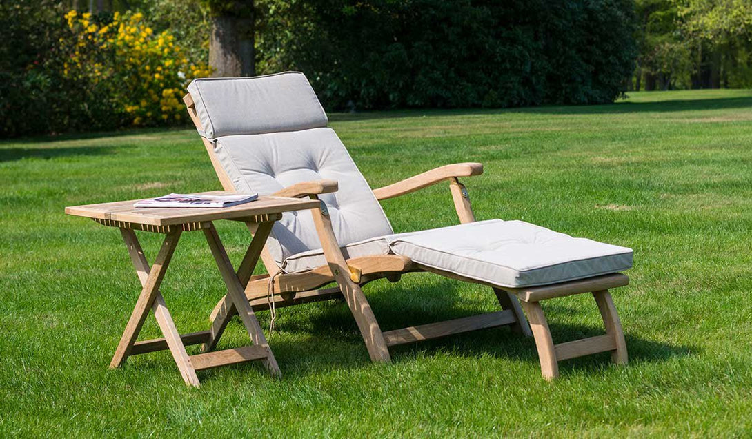 Alexander Rose Roble Bengal Folding Steamer Chair - Alexander Rose - Bench Store