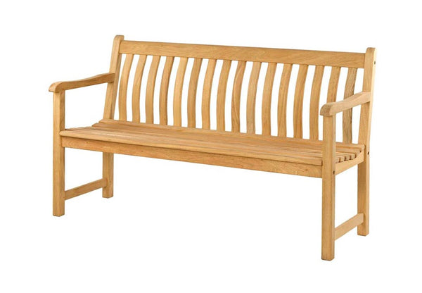 Alexander Rose Roble Broadfield Bench 5ft - A Premium Hardwood Bench for Lasting Durability - Alexander Rose - Bench Store