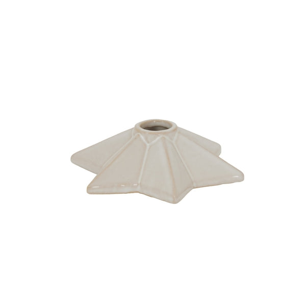 Alora Ceramic Angled Star Candle Holder - Bench Store - Bench Store