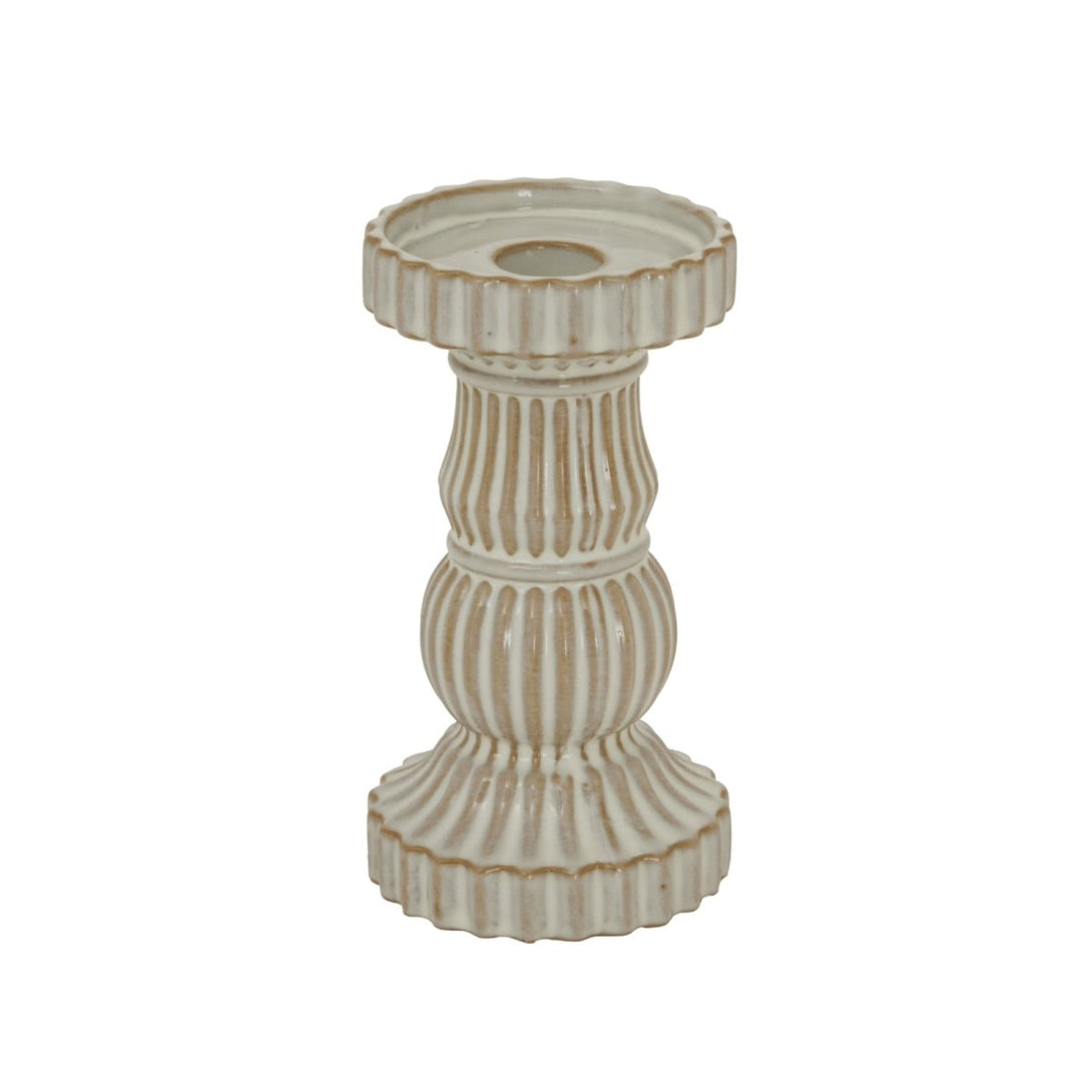 Alora Ceramic Pillar Candle Holder - Bench Store - Bench Store