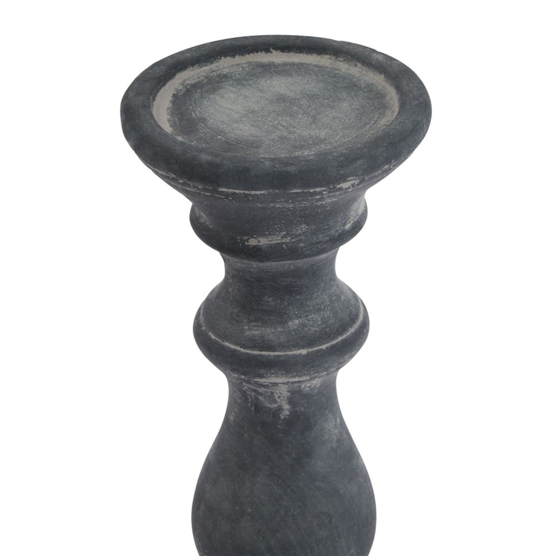 Amalfi Grey Column Candle Holder - Bench Store - Bench Store