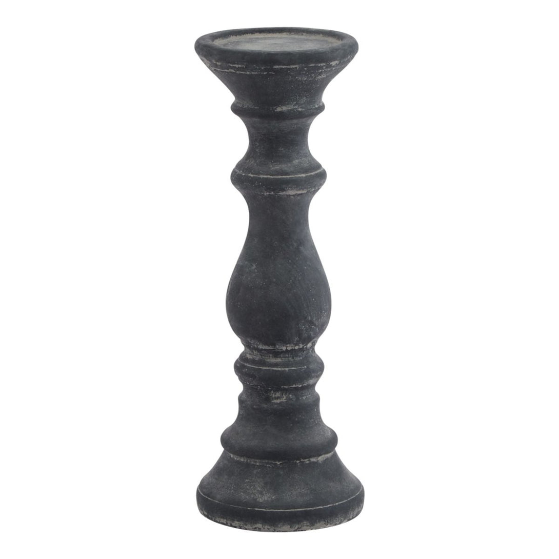 Amalfi Grey Column Candle Holder - Bench Store - Bench Store