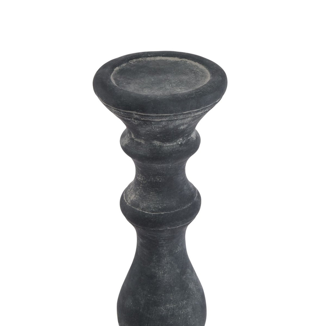 Amalfi Large Grey Column Candle Holder - Bench Store - Bench Store