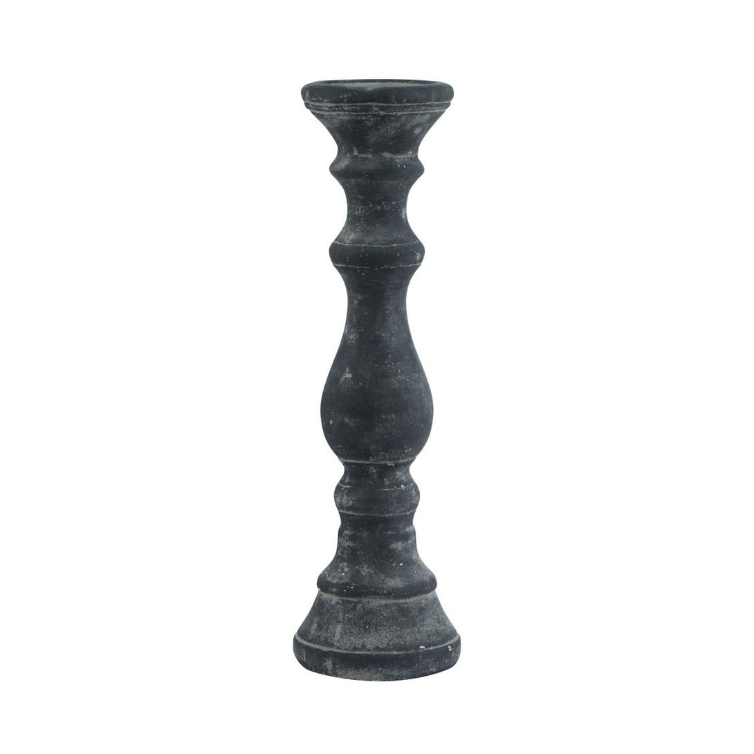 Amalfi Large Grey Column Candle Holder - Bench Store - Bench Store