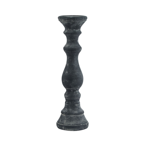 Amalfi Large Grey Column Candle Holder - Bench Store - Bench Store
