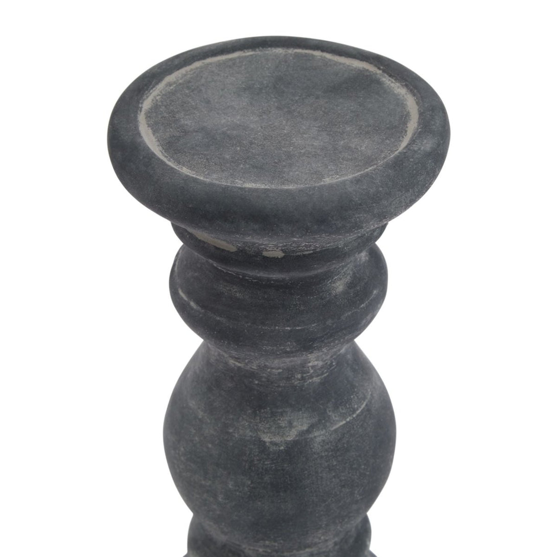 Amalfi Small Grey Column Candle Holder - Bench Store - Bench Store
