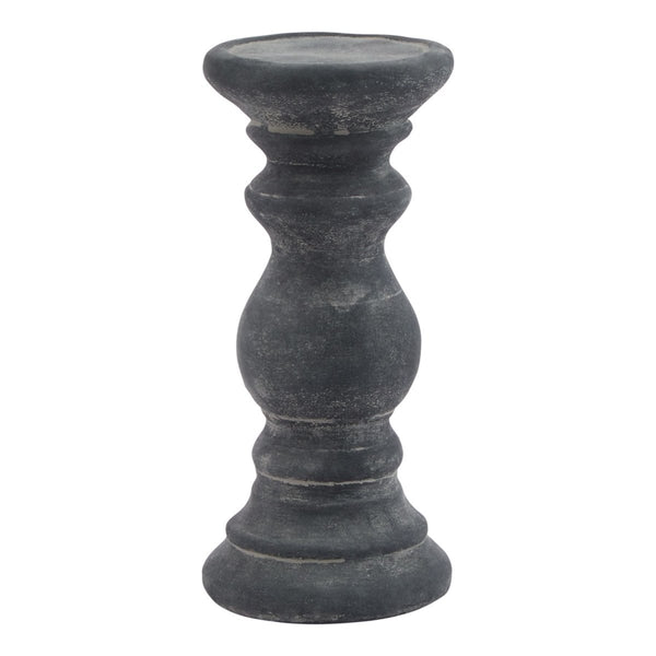 Amalfi Small Grey Column Candle Holder - Bench Store - Bench Store