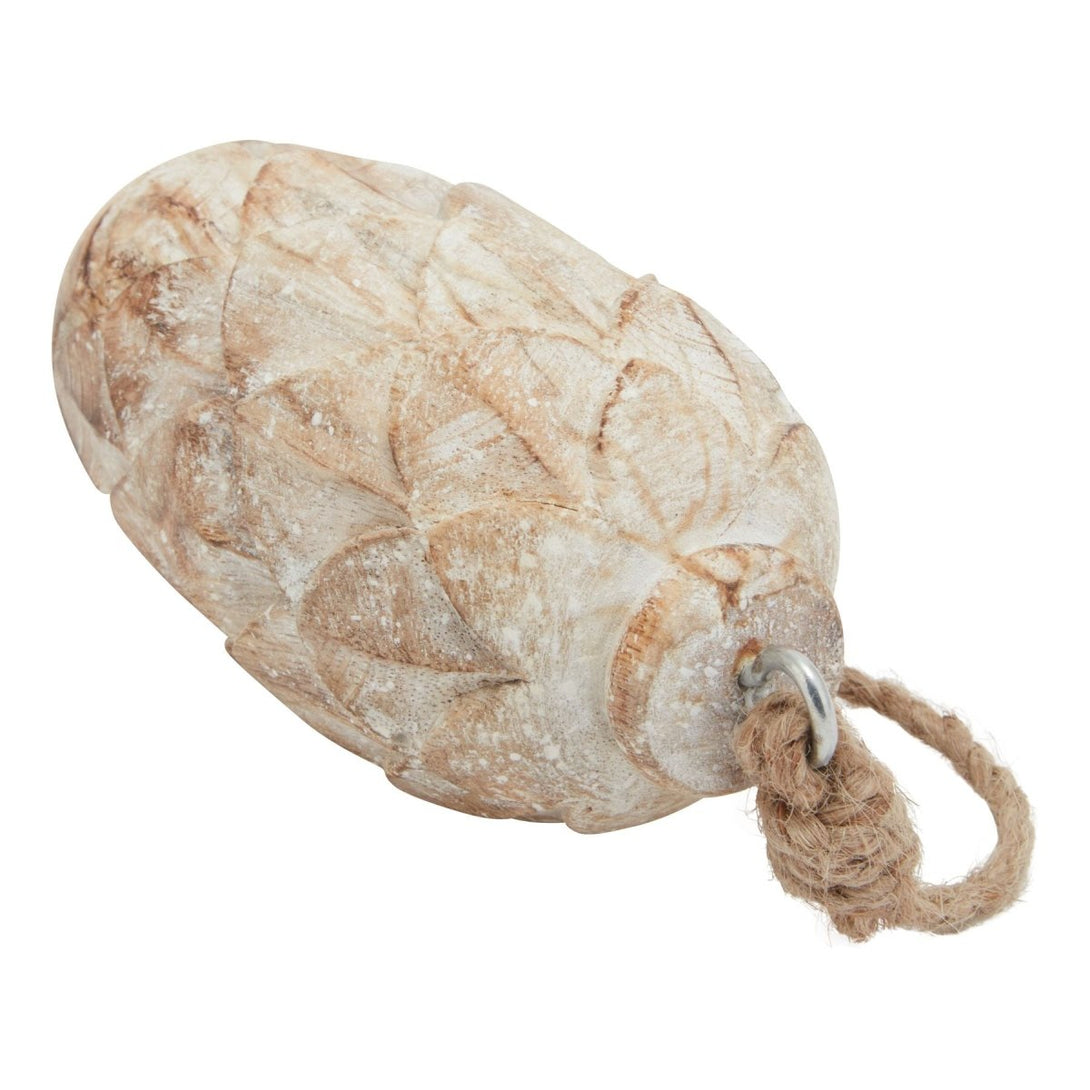 Antique White Wash Pine Cone Bauble - Bench Store - Bench Store