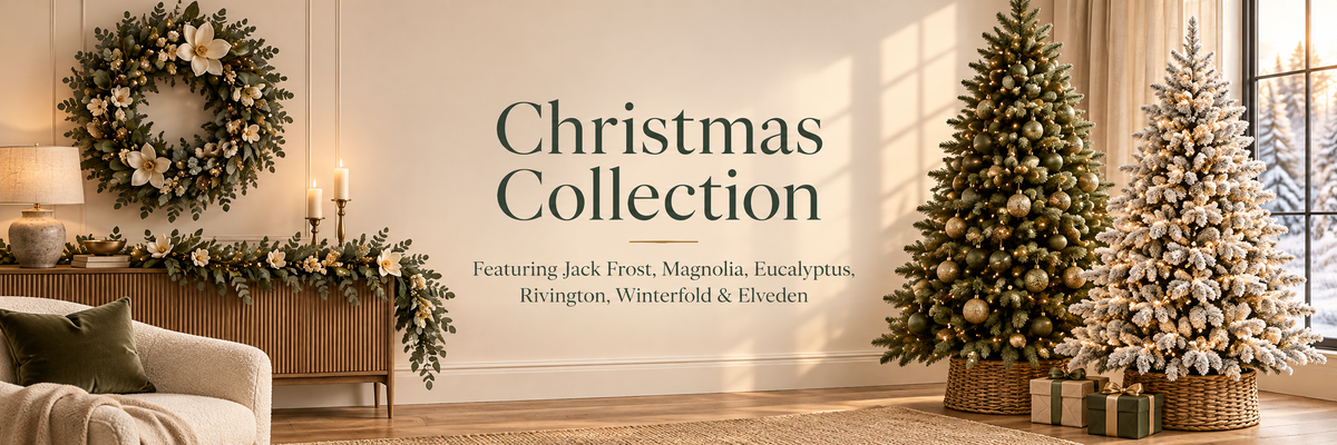 Bench Store Christmas Collection featuring Jack Frost, Magnolia, Eucalyptus, Rivington, Winterfold and Elveden