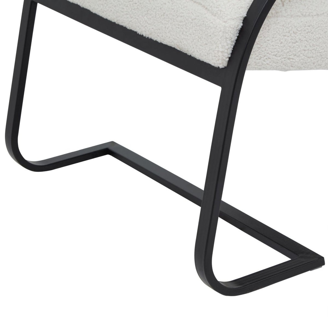 Boucle Ribbed Ark Chair - Bench Store - Bench Store