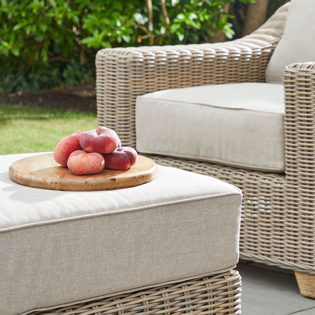 Capri Collection Outdoor Foot Stool - Bench Store - Bench Store