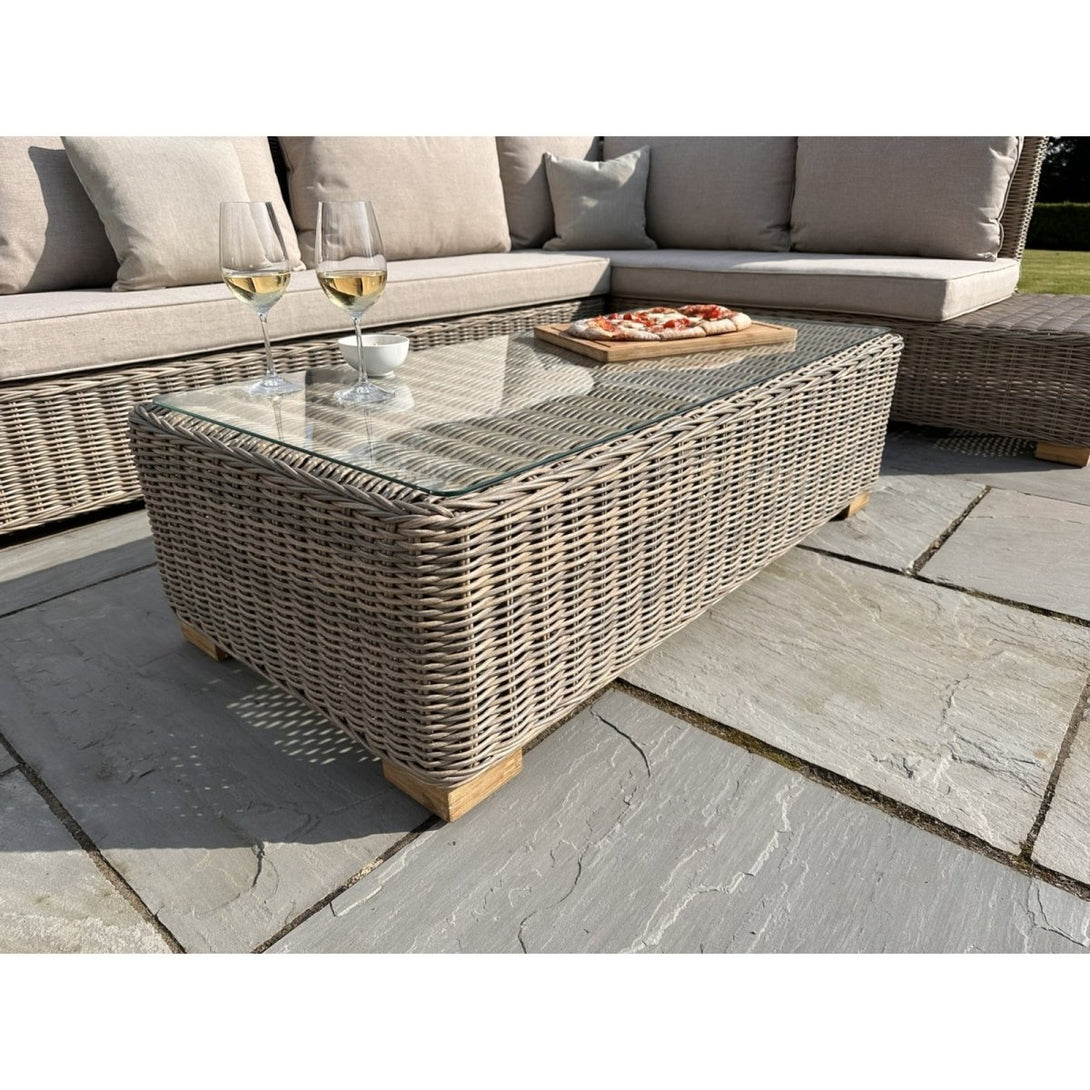 Capri Collection Outdoor Large Corner And Coffee Table Set - Bench Store - Bench Store