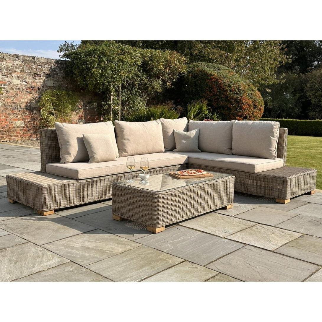 Capri Collection Outdoor Large Corner And Coffee Table Set - Bench Store - Bench Store