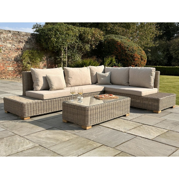 Capri Collection Outdoor Large Corner And Coffee Table Set - Bench Store - Bench Store