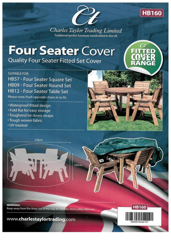 Charles Taylor Deluxe Four Seater Cover - Charles Taylor - Bench Store