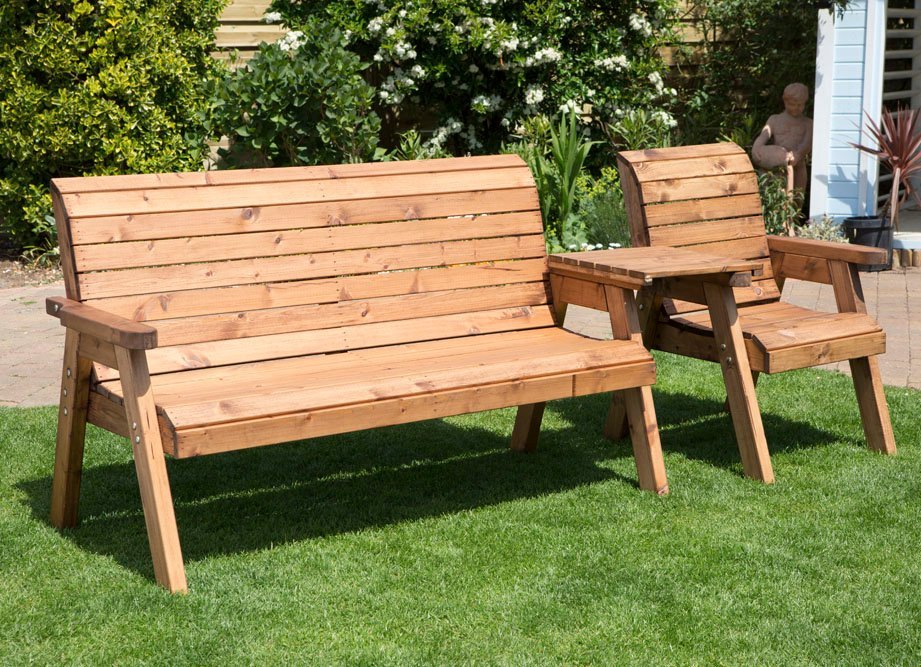Charles Taylor Four Seater Companion Set - Straight - Charles Taylor - Bench Store