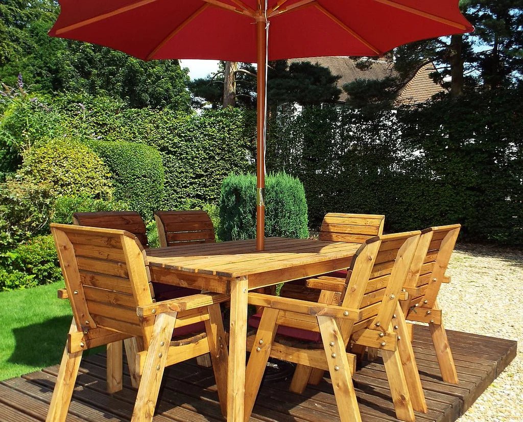 Charles Taylor Six Seater Rectangular Table Set - Charles Taylor - Bench Store