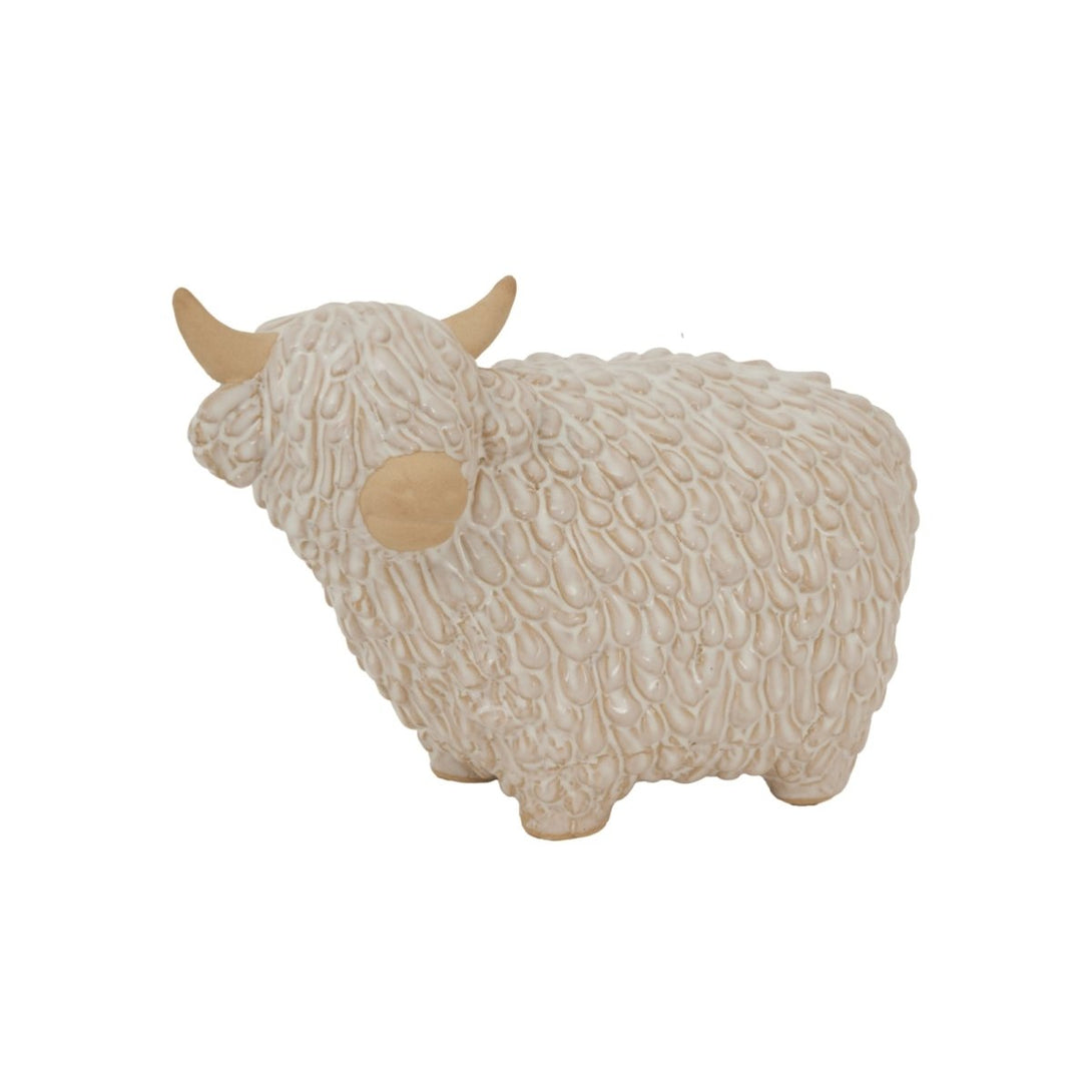 Large Alora Ceramic Highland Cow - Bench Store - Bench Store