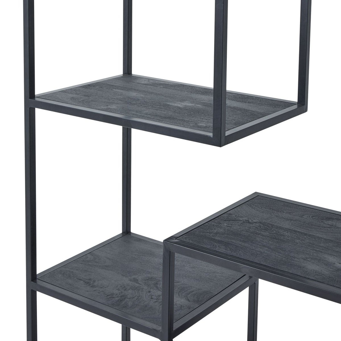 Large Black Multi Shelf Unit - Bench Store - Bench Store