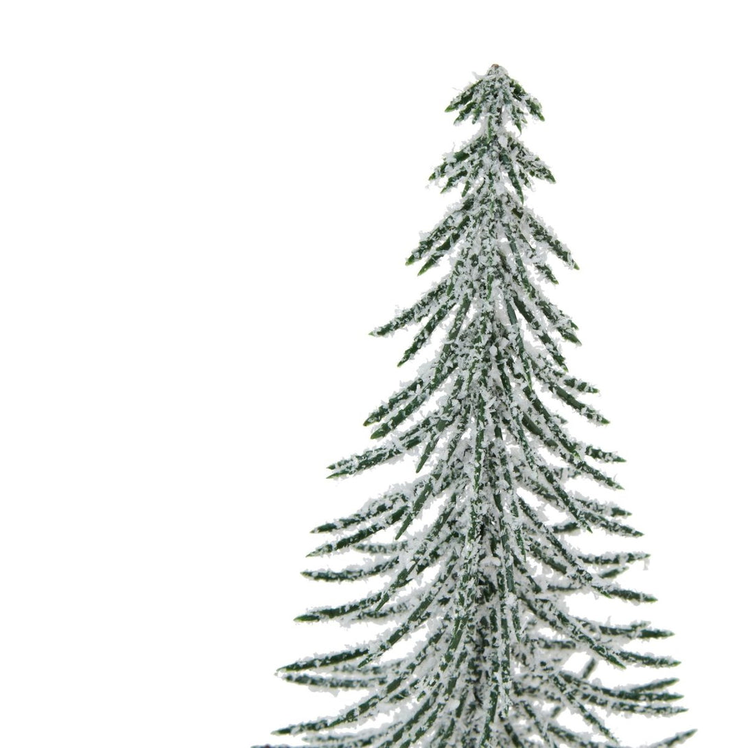 Large Snowy Spindle Tree In Wood Log - Bench Store - Bench Store