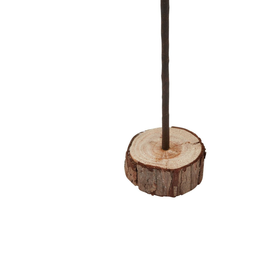 Large Snowy Spindle Tree In Wood Log - Bench Store - Bench Store