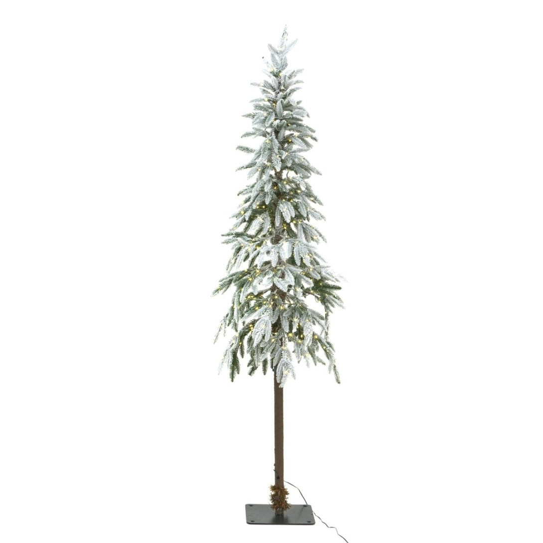 Large Snowy Woodland Pre - Lit 350 Led Christmas Tree - Bench Store - Bench Store