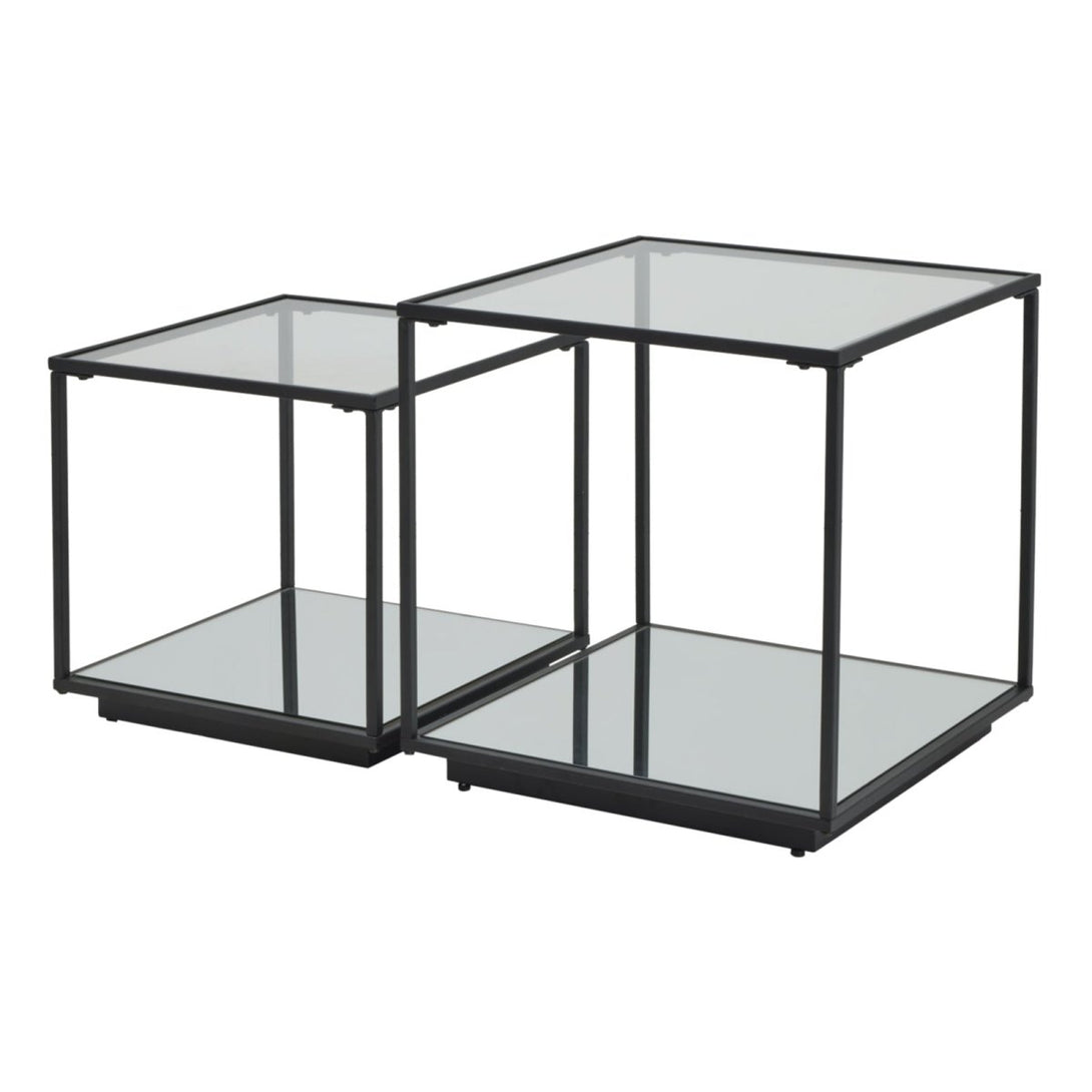 Lennox Black Framed Set Of 2 Side Tables - Bench Store - Bench Store