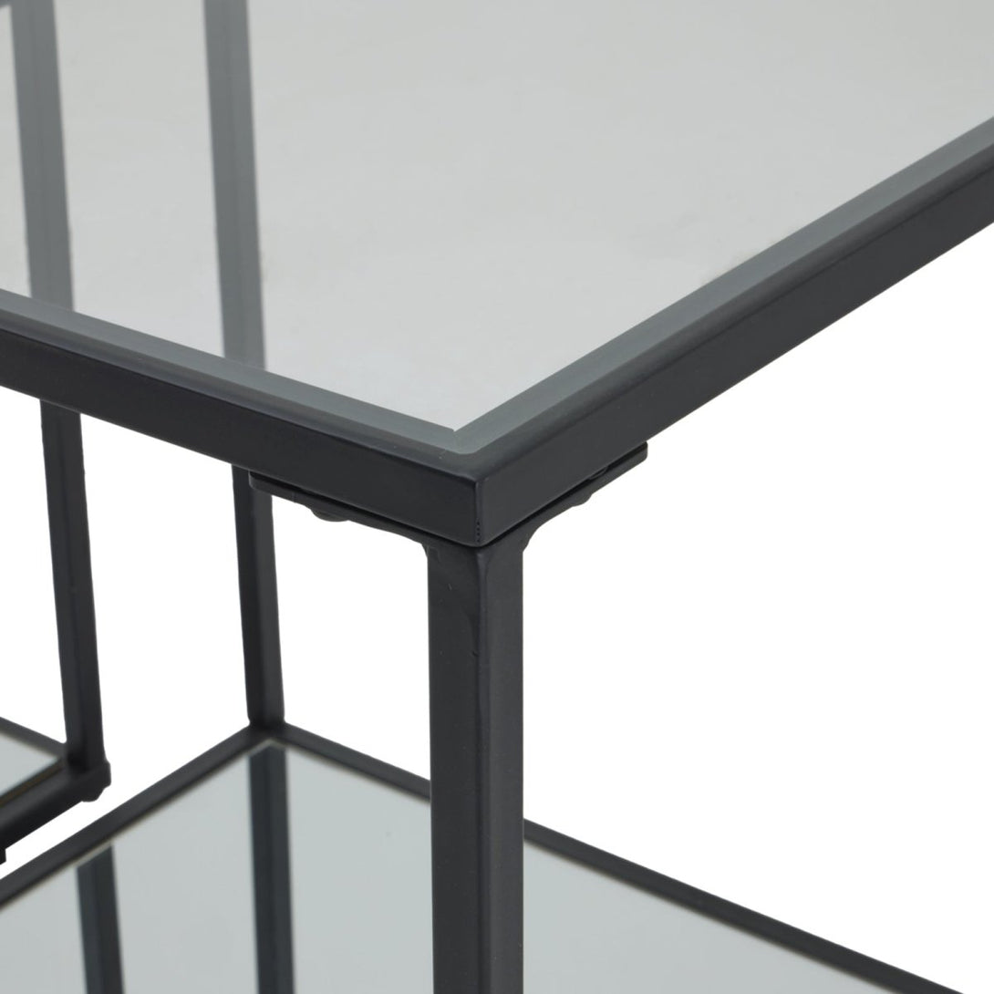 Lennox Black Framed Set Of 2 Side Tables - Bench Store - Bench Store