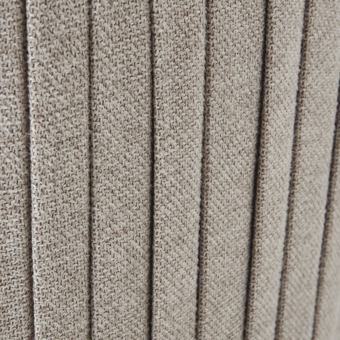 Lily Swivel Ottoman In Oatmeal Twill - Bench Store - Bench Store