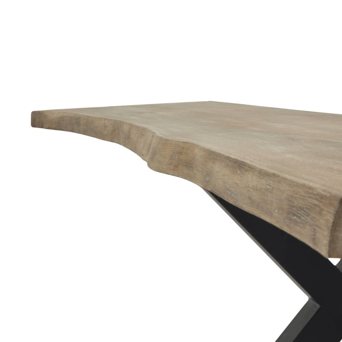 Live Edge Collection Light Acacia River Dining Table - Bench Store - Bench Store