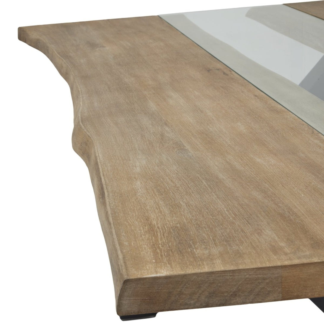 Live Edge Collection Light Acacia River Dining Table - Bench Store - Bench Store