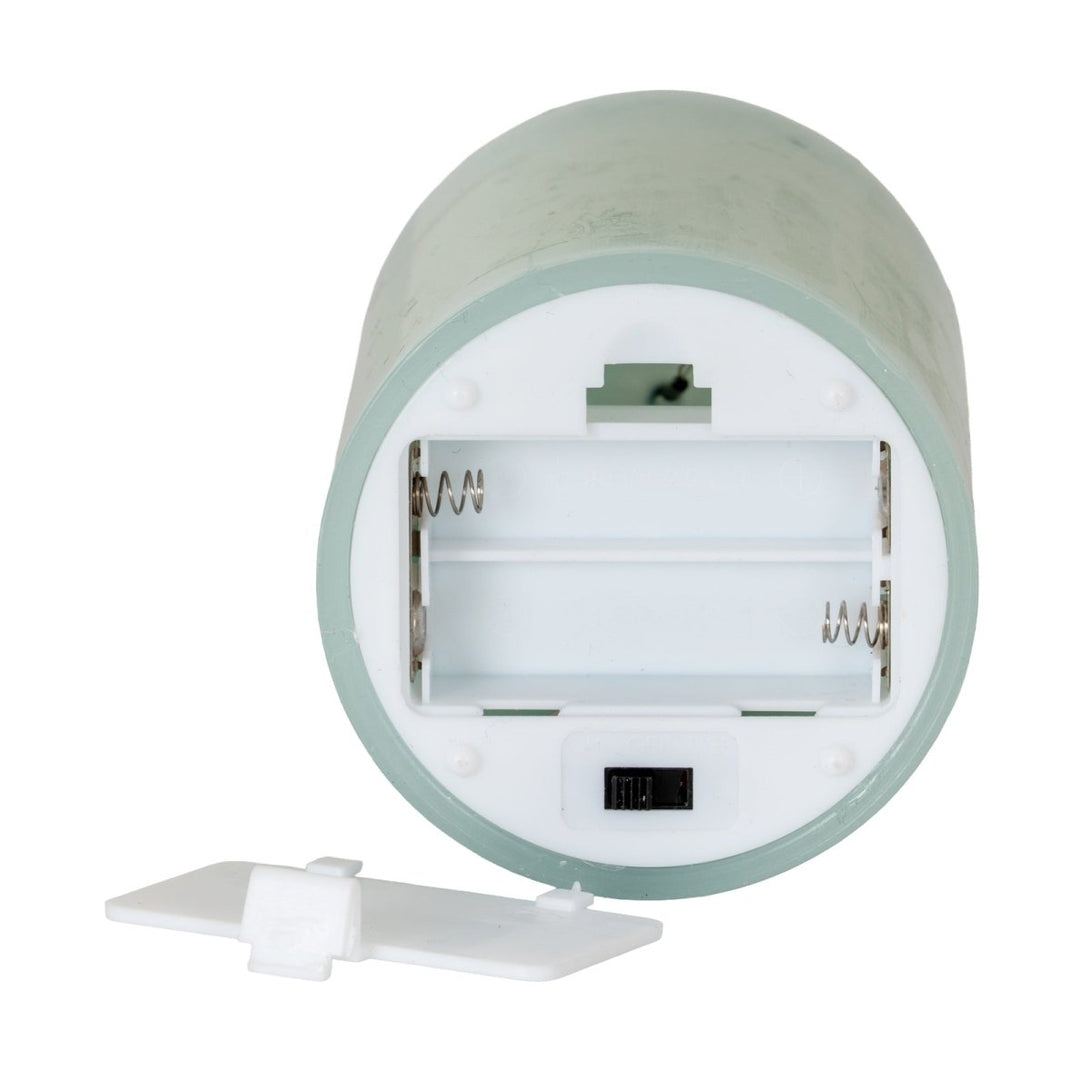 Luxe Collection Melt Effect 6x8 Sage LED Wax Candle - Bench Store - Bench Store