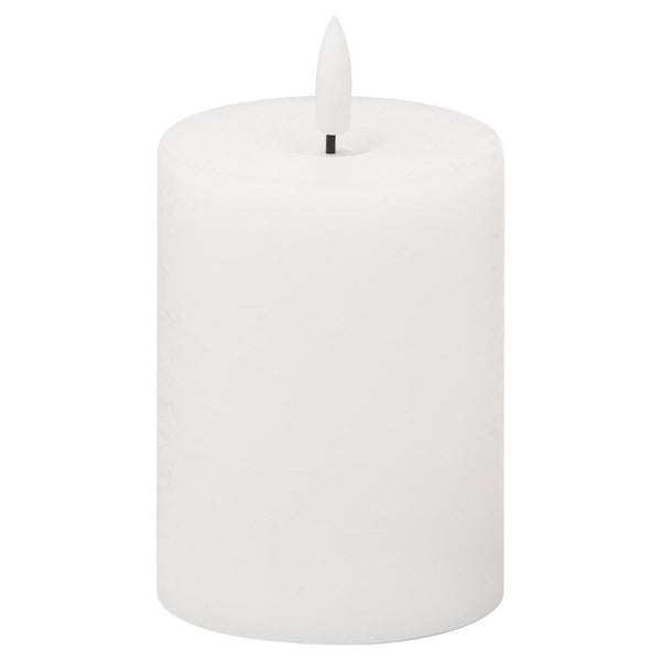 Luxe Collection Natural Glow 3x4 LED White Wax Candle - Bench Store - Bench Store