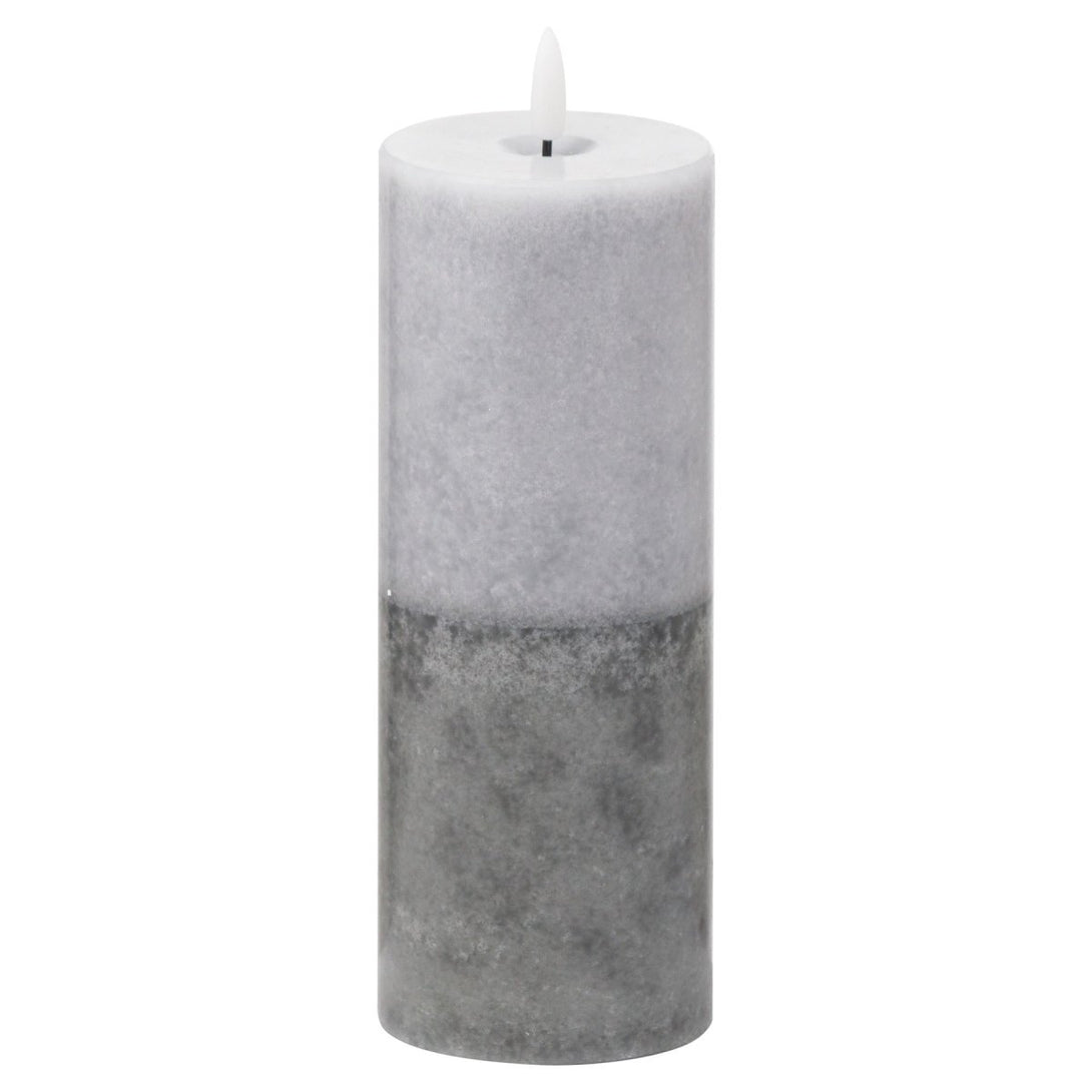 Luxe Collection Natural Glow 3x8 Stone LED Wax Candle - Bench Store - Bench Store