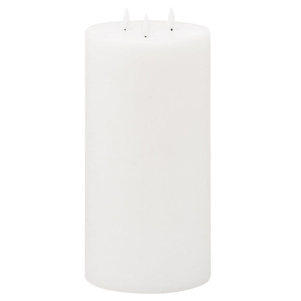 Luxe Collection Natural Glow 6x12 LED White Wax Candle - Bench Store - Bench Store