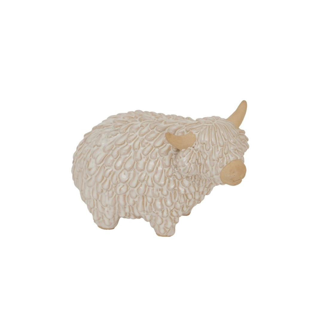 Medium Alora Ceramic Highland Cow - Bench Store - Bench Store