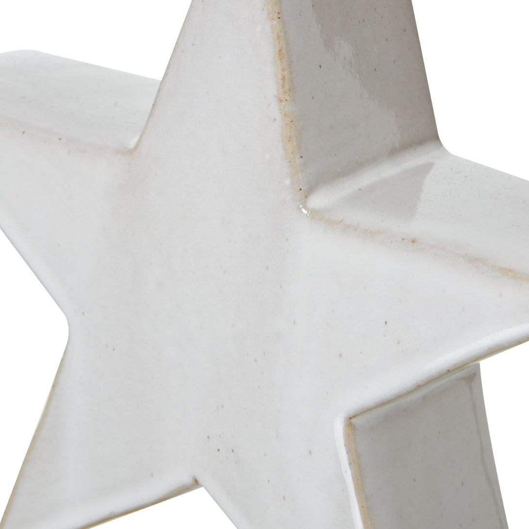 Medium Ceramic Standing Star Decoration - Bench Store - Bench Store
