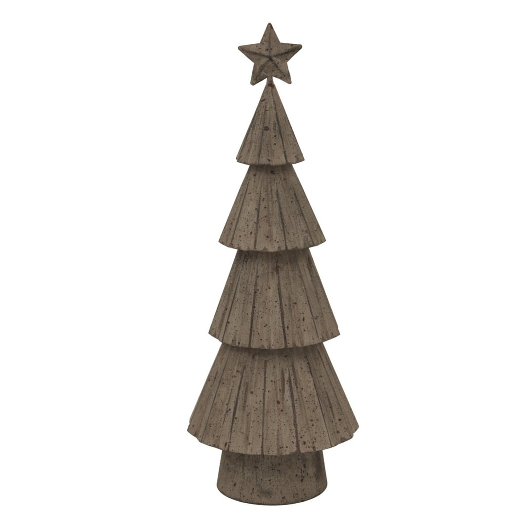 Medium Rustic Bough Tree With Star - Bench Store - Bench Store