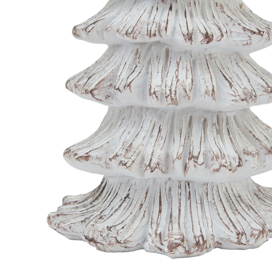 Medium Snowy Fir Tree Sculpture - Bench Store - Bench Store