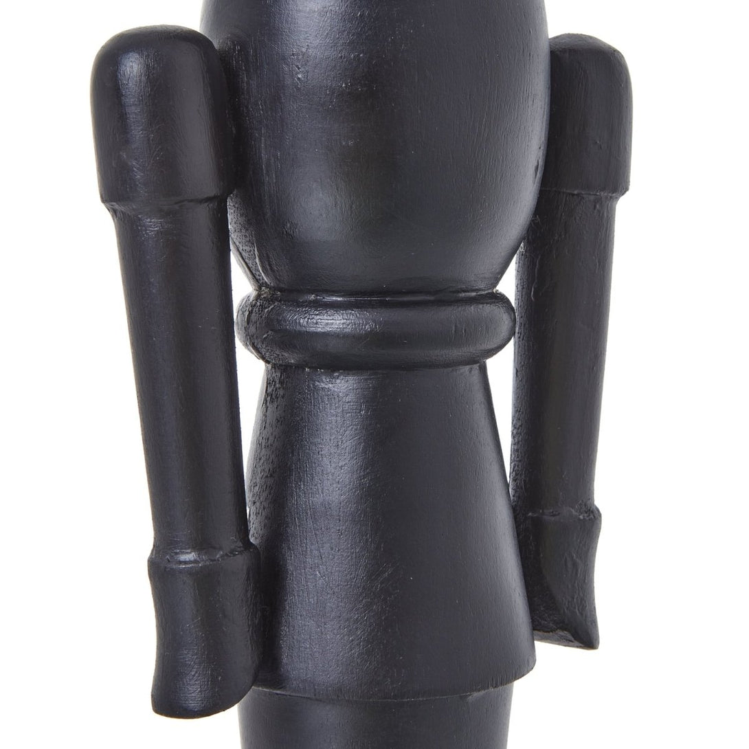 Minimalist Black Wooden Nutcracker Decoration - Bench Store - Bench Store
