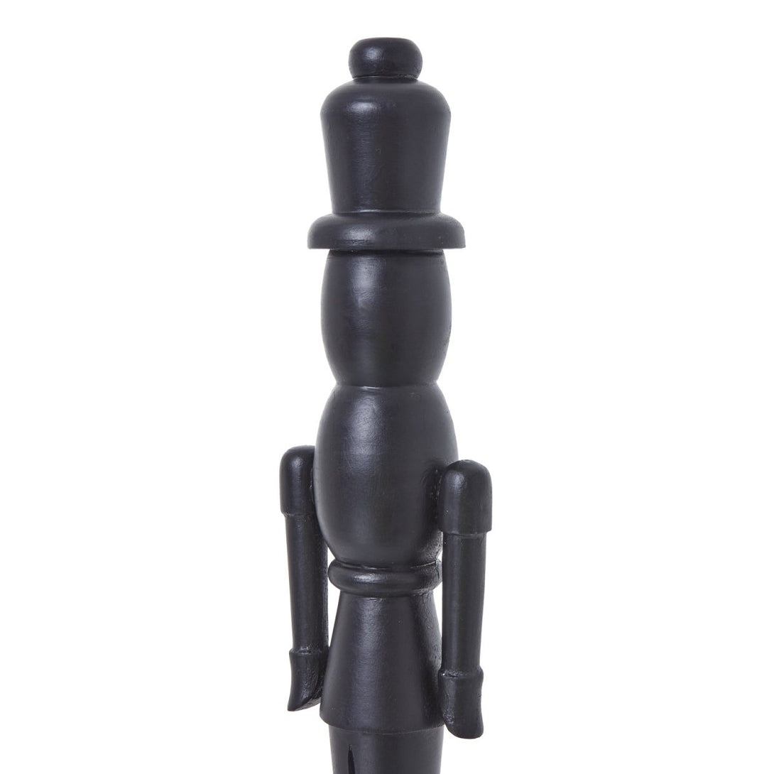 Minimalist Black Wooden Nutcracker Decoration - Bench Store - Bench Store