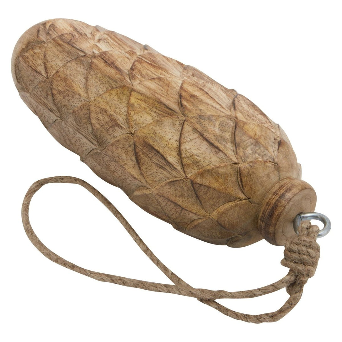 Natural Large Wooden Pine Cone Bauble - Bench Store - Bench Store