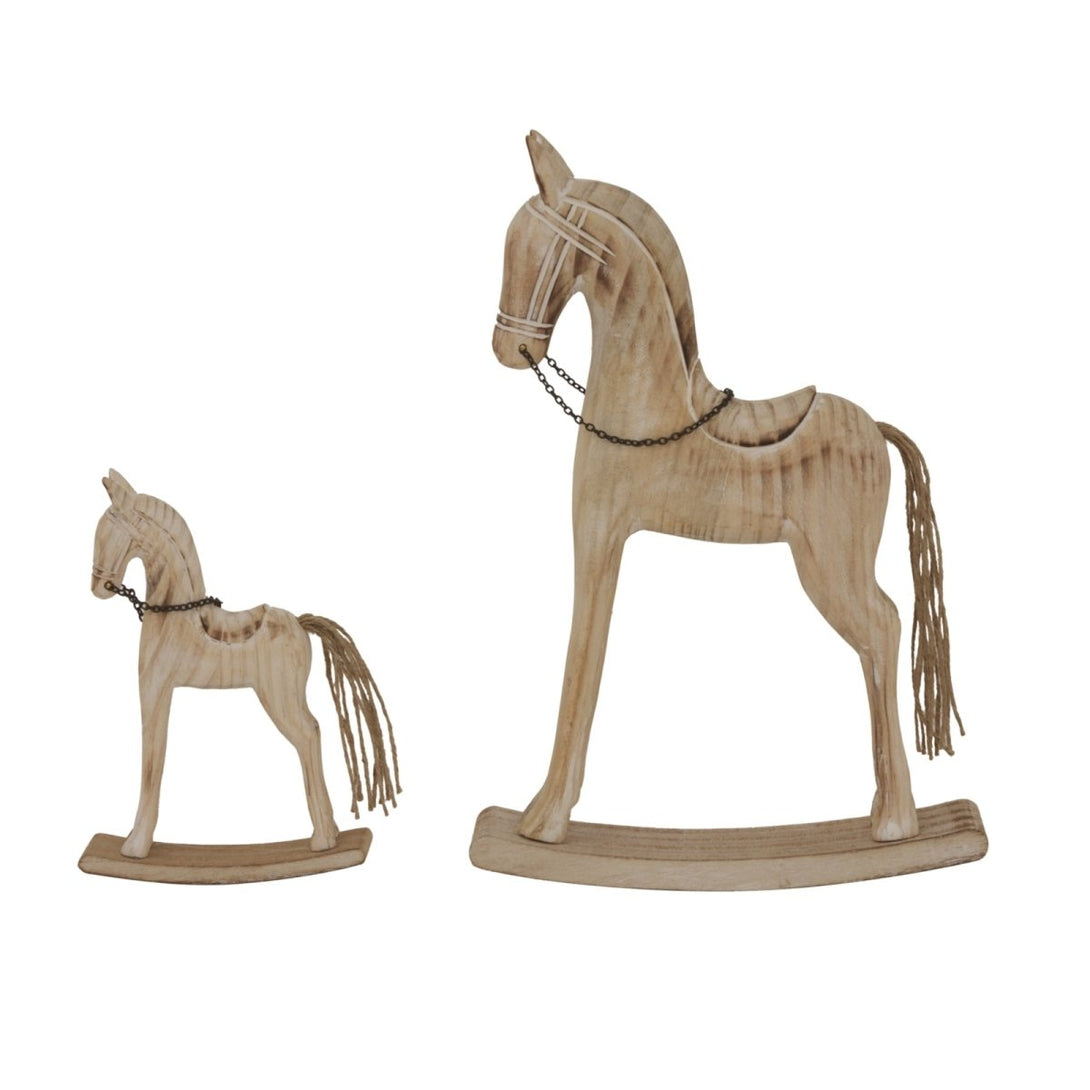 Natural Rustic Rocking Horse - Bench Store - Bench Store
