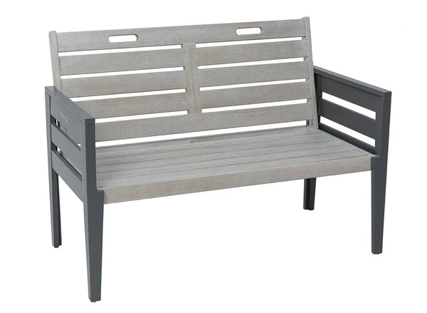 Norfolk Leisure Florenity Grigio Two Seat Bench - Norfolk Leisure - Bench Store