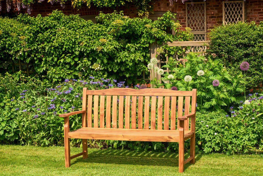 Norfolk Leisure Mayfield 150cm Three Seater Bench - Norfolk Leisure - Bench Store
