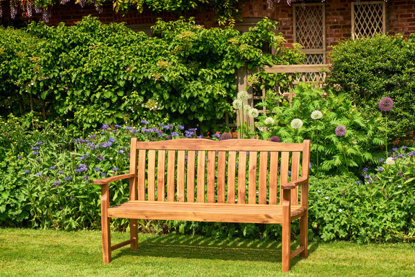 Norfolk Leisure Mayfield 150cm Three Seater Bench - Norfolk Leisure - Bench Store