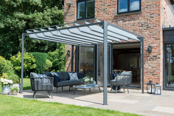 Norfolk Leisure Pandora Leaf Pergola 3m x 3.6m - Norfolk Leisure - Bench Store