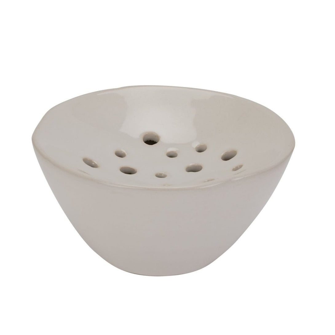 Off White Ceramic Flower Frog - Bench Store - Bench Store