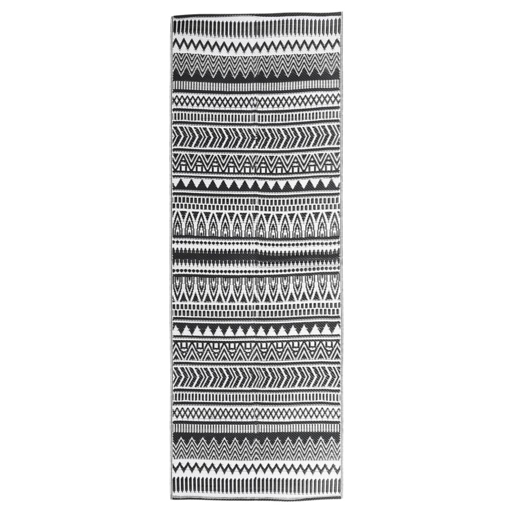 Outdoor Rug Black 80x150 cm PP - vidaXL - Bench Store